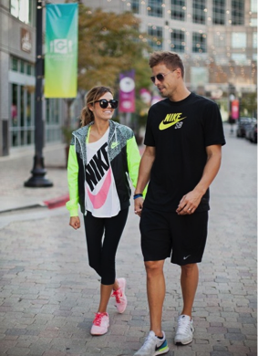 boyfriend and girlfriend matching nike outfits